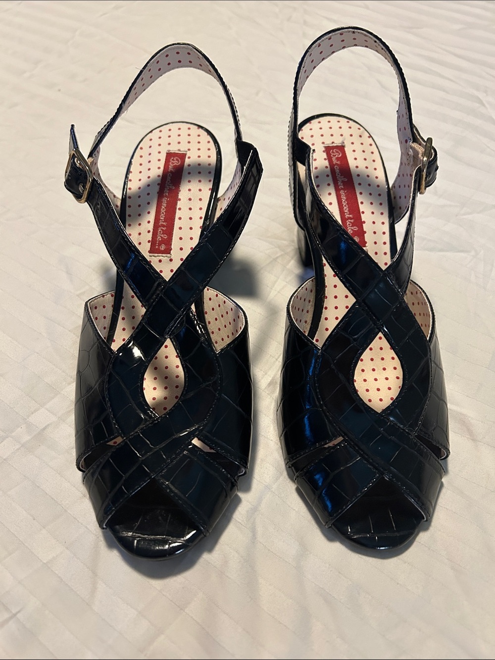 BAIT Black Heels